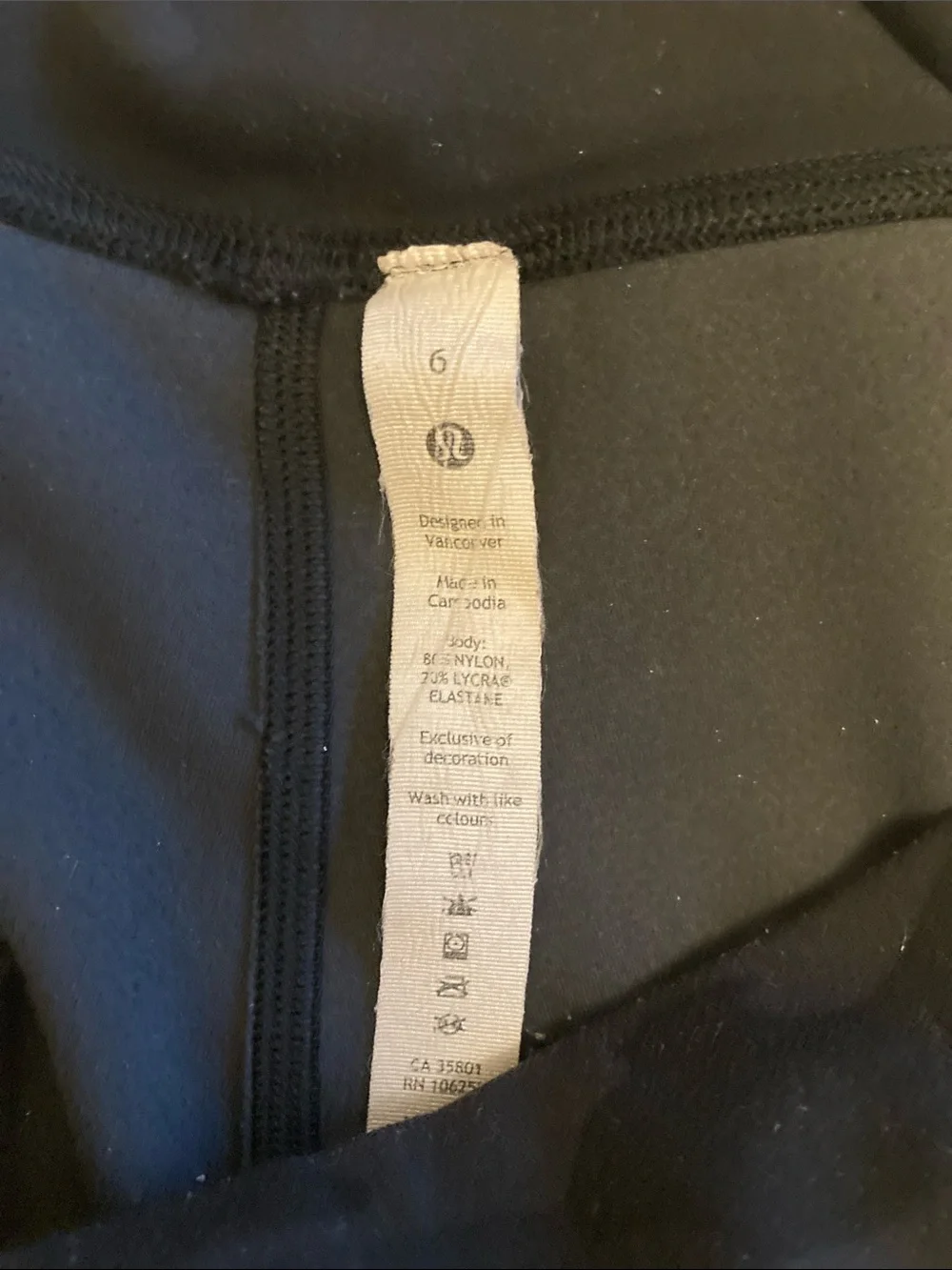 lululemon athletica Women's High-Waist Camo Leggings - Black/Charcoal